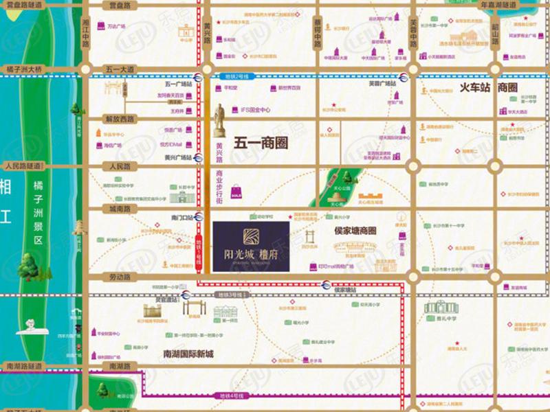 天心阳光城檀府最新报价新鲜出炉，约350万元/套起，户型建面约45.16~205㎡