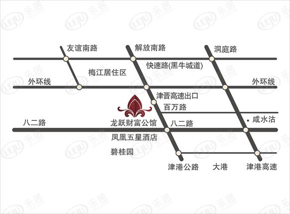 位置交通图