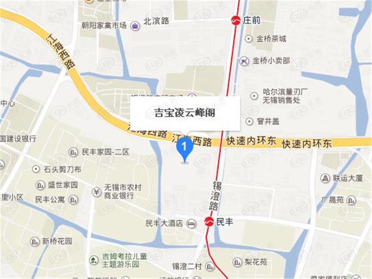 梁溪吉宝凌云峰阁价格曝光，约12000元/㎡，户型建面约92~119㎡