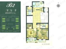 保利茉莉公馆3室3厅3卫户型图