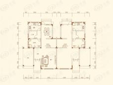 匀都国际E户型居  室：6室2厅3卫1厨建筑面积：230.69㎡ 3层户型图