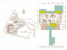 国奥村3室2厅3卫户型图