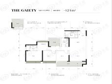 中海悦林熙岸1座01/02户型图