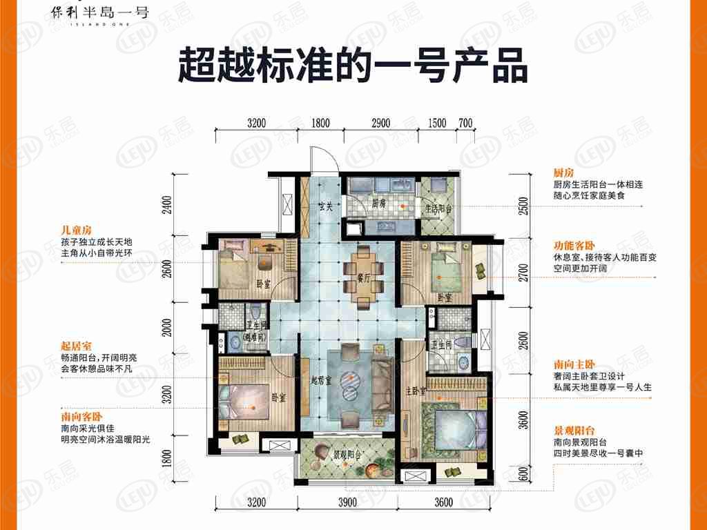 揭阳市榕城保利壹号公馆住宅 均价约7200元/㎡