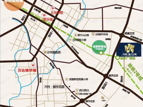 位置交通图