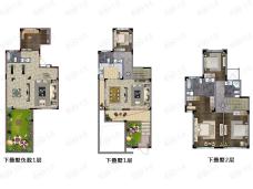 新力铂园4室2厅3卫户型图