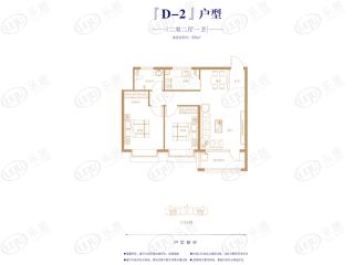 枫林花溪D-2户型户型图