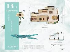 桂林大龙府B1户型户型图