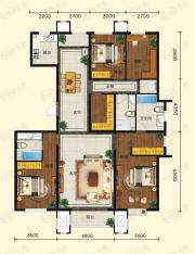 北国风光天建城190.85户型户型图