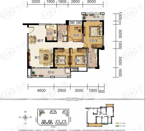 项目介绍| 钦南海慧春天国际社区主力户型为88.19~134.28㎡