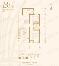 东方云顶B1户型户型图