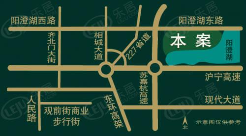 位置交通图