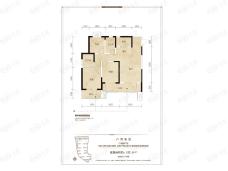 凤城·凯旋公馆C1镜像户型-132.14㎡户型图