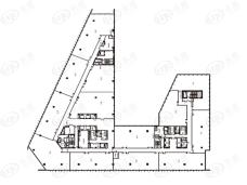 上海富力环球中心商铺户型图