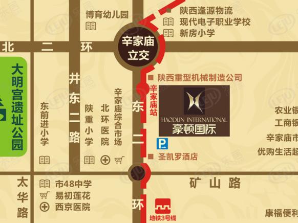 位置交通图