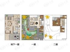 绿城南京桃花源D1户型户型图