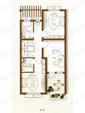 中金玫瑰湾一期房型: 多联别墅;  面积段: 270 －330 平方米;
户型图