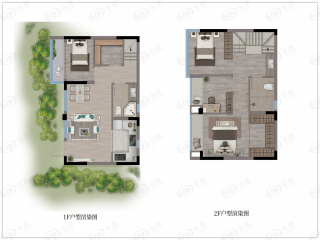 蓝光长岛国际社区C1户型图