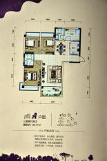 润稷七里桥堡3室2厅2卫户型图