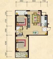 湾德里华府湾德里华府D户型户型图