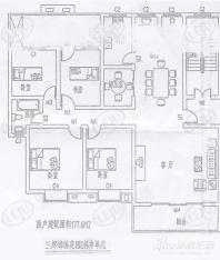 三辉锦绣花园户型图