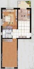 摩卡小筑二房一厅一卫-48.69平方米(使用面积)-20套户型图