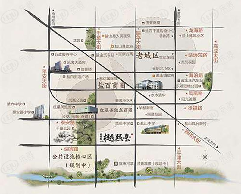 盐山县沧州碧桂园·樾熙臺最新价格出来啦，约7900元/㎡