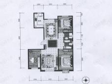 青六新苑3室2厅2卫户型图