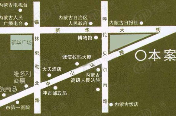 位置交通图