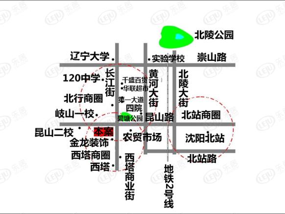 位置交通图