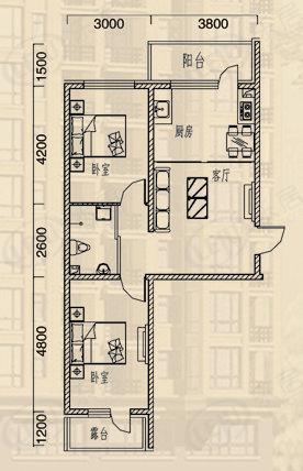 学苑名城户型曝光 户型面积52.15~85.99㎡  进来看看吧