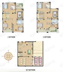 太湖锦园4室3厅3卫户型图