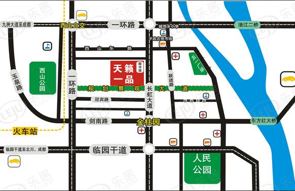 位置交通图