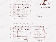 龙湖春江郦城4室2厅3卫户型图