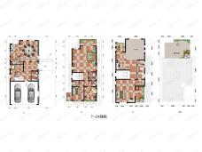 澜亭苑4室2厅4卫户型图