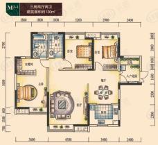 湘域熙岸M2-1户型图