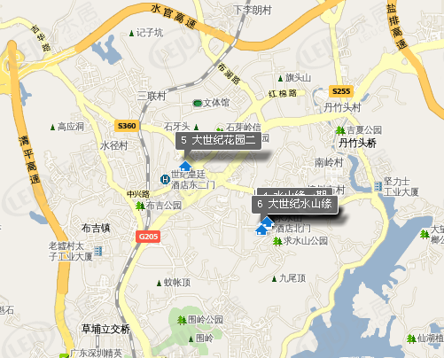 位置交通图