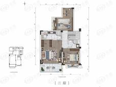 碧桂园时代城4室2厅3卫户型图