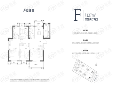 武汉城建电建·君樾府3室2厅2卫户型图