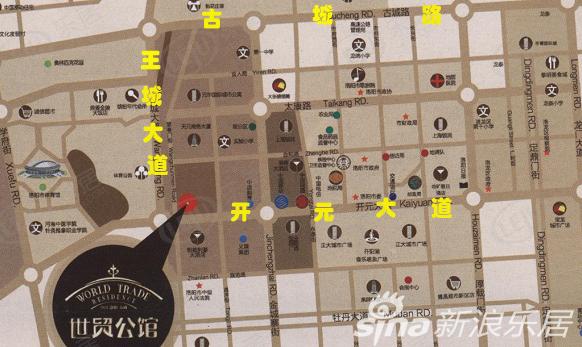 位置交通图