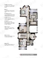 郡原列岛花园D2户型二层私密区户型图