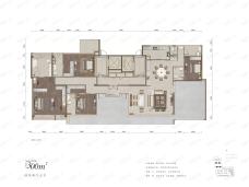 绿城凤起朝鸣4室2厅5卫户型图