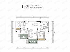 长虹南山一号G2户型户型图