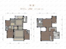 中国铁建·西派宸樾5室3厅3卫户型图