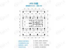 印湖湾J#5-20层户型图