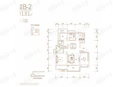 蓝光公园1号4室2厅2卫户型图