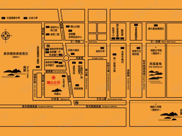 位置交通图
