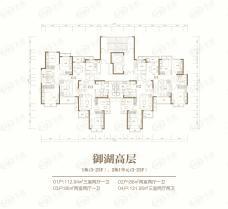 恒大御景半岛4室2厅2卫户型图