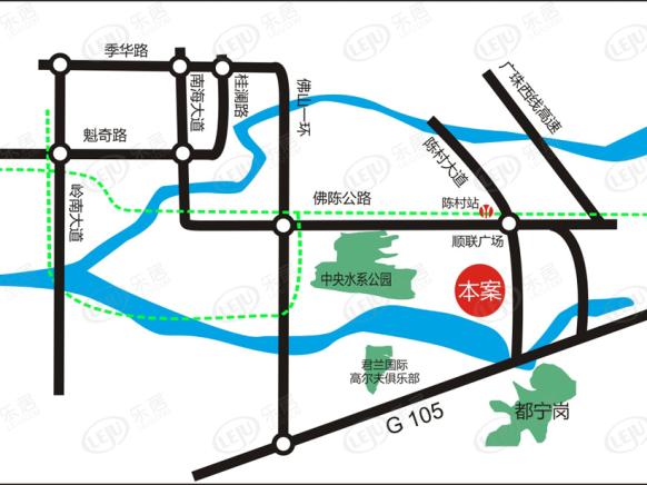 位置交通图