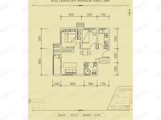 启新18892室2厅1卫户型图